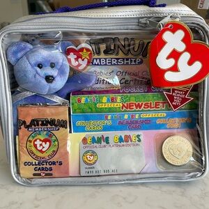 Vintage beanie baby platinum membership